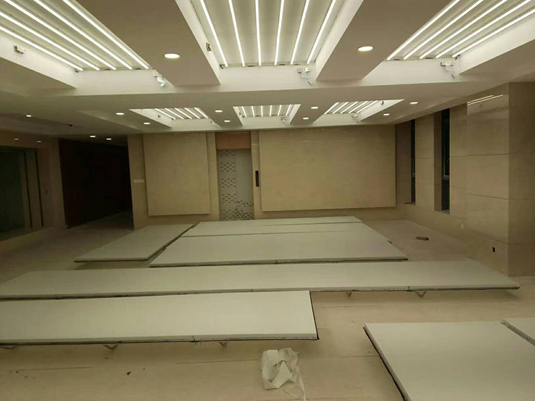 A級(jí)膜施工現(xiàn)場